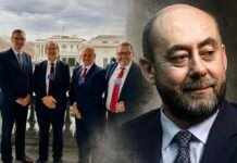 AfriForum’s Basson event sparks backlash against March and March Wouter Basson pictured alongside an AfriForum delegation during their US visit